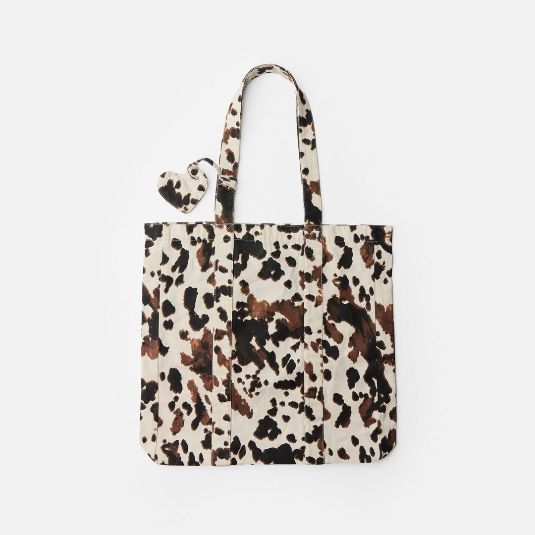 Moudda BERSHKA - Sac shopper imprimé vache - Tunisie 1