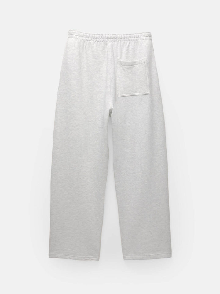 Moudda PULL & BEAR - Pantalon Jogging Wide (Gris Clair) - Tunisie 3