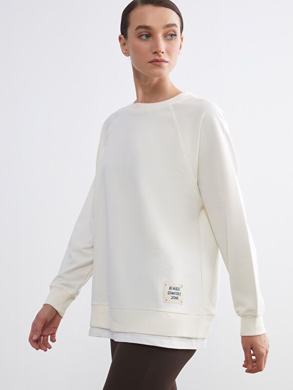 Moudda LC Waikiki - Jersey de Jersey de maternette transpiration pour Femmes - Tunisie 1