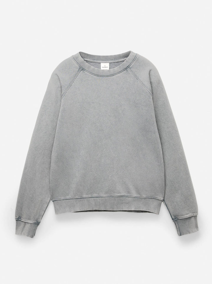 Moudda PULL & BEAR - Sweat Basique - Couture Raglan (Gris) - Tunisie 3