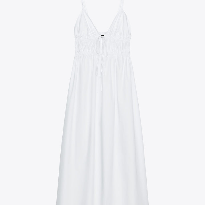 Moudda ZARA - Robe Midi Popeline - Bretelles - Tunisie 1