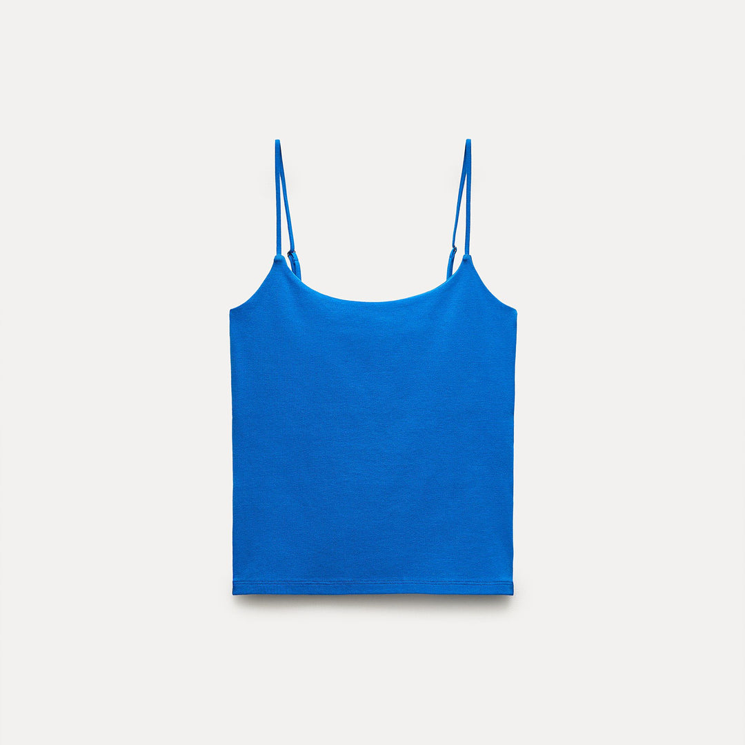 Moudda ZARA - T-shirt bretelles ajustables, coton bio - Tunisie 2