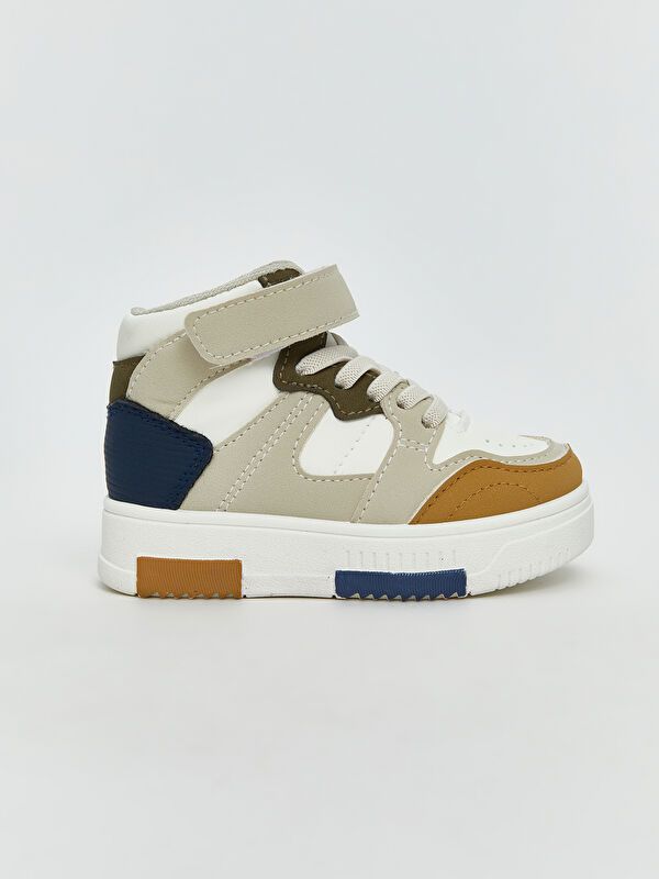 Moudda LC Waikiki - Chaussures décontractées montantes couleur Beige pour garçons - Tunisie 2