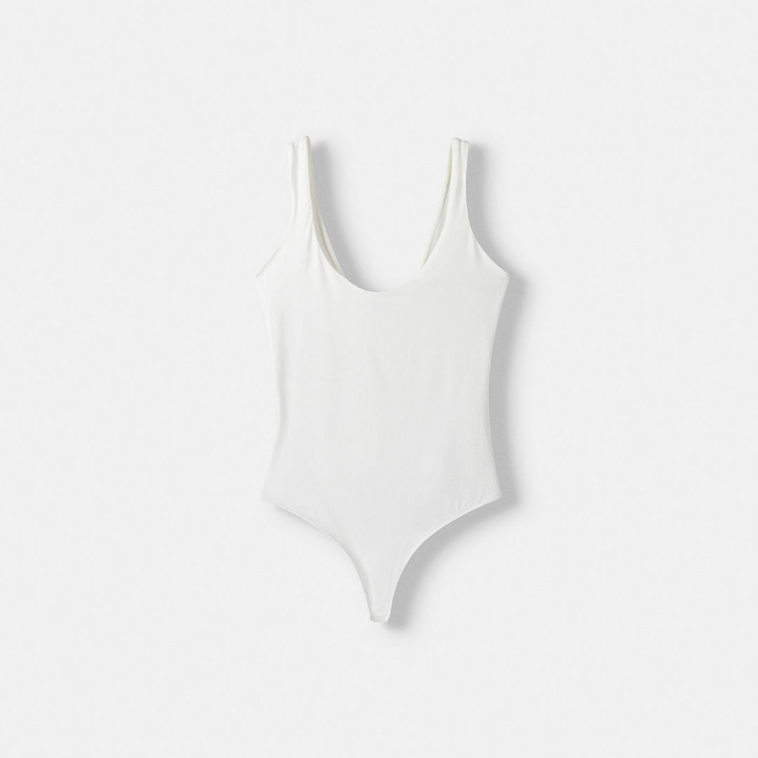 Moudda BERSHKA - Body à Bretelles en Polyamide - Tunisie 2