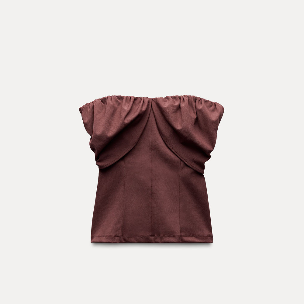 Moudda ZARA - Top Bandeau Fluide Élastique - Tunisie 2