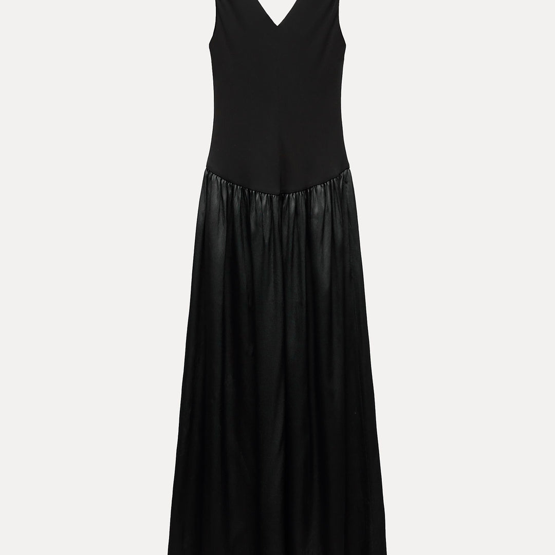 Moudda ZARA - Robe mi-longue fines bretelles combinée - Tunisie 1
