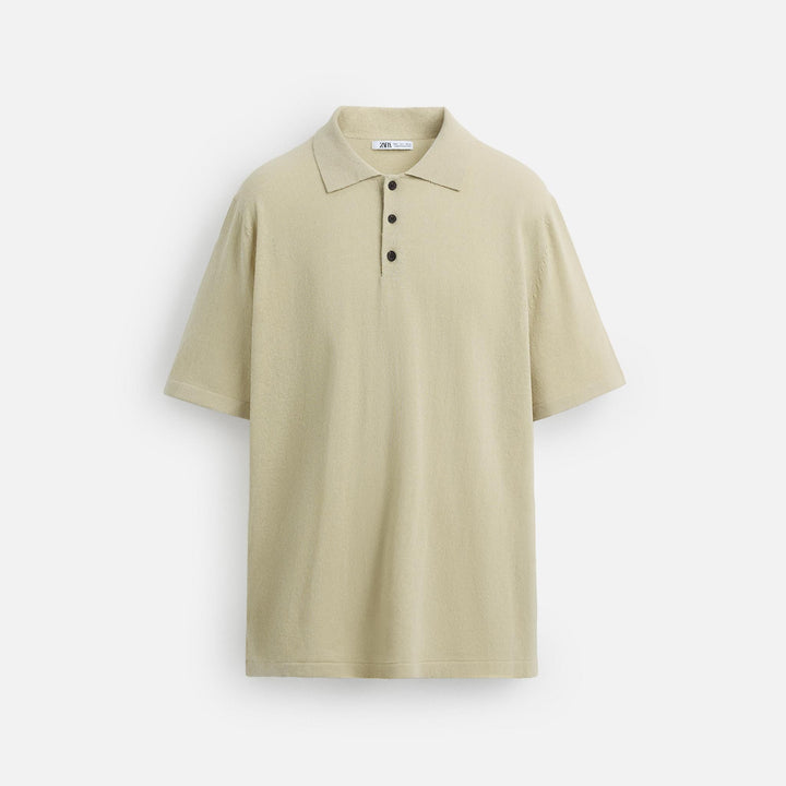 Moudda ZARA - Polo - Coton/Lin & Boutons - Tunisie 1