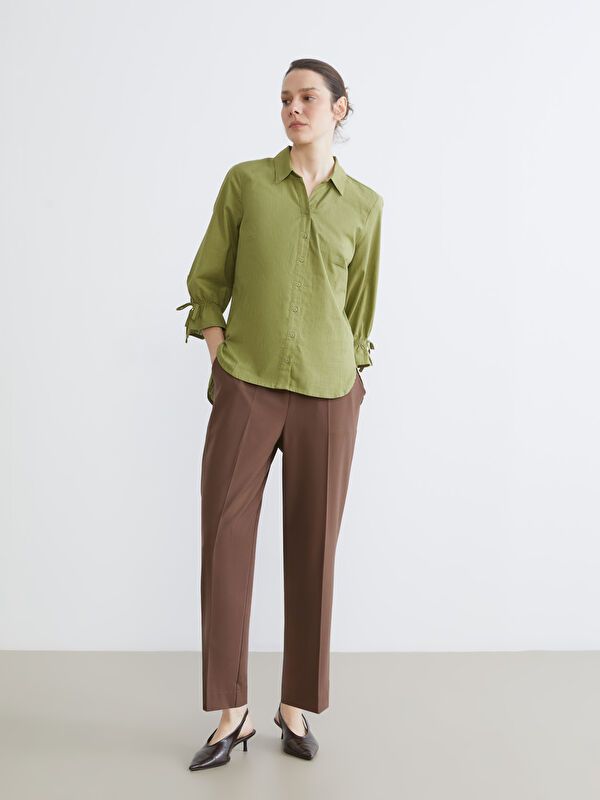 Moudda LC Waikiki - Pantalon basique mi-saison en tissu pour Femme - Tunisie 1