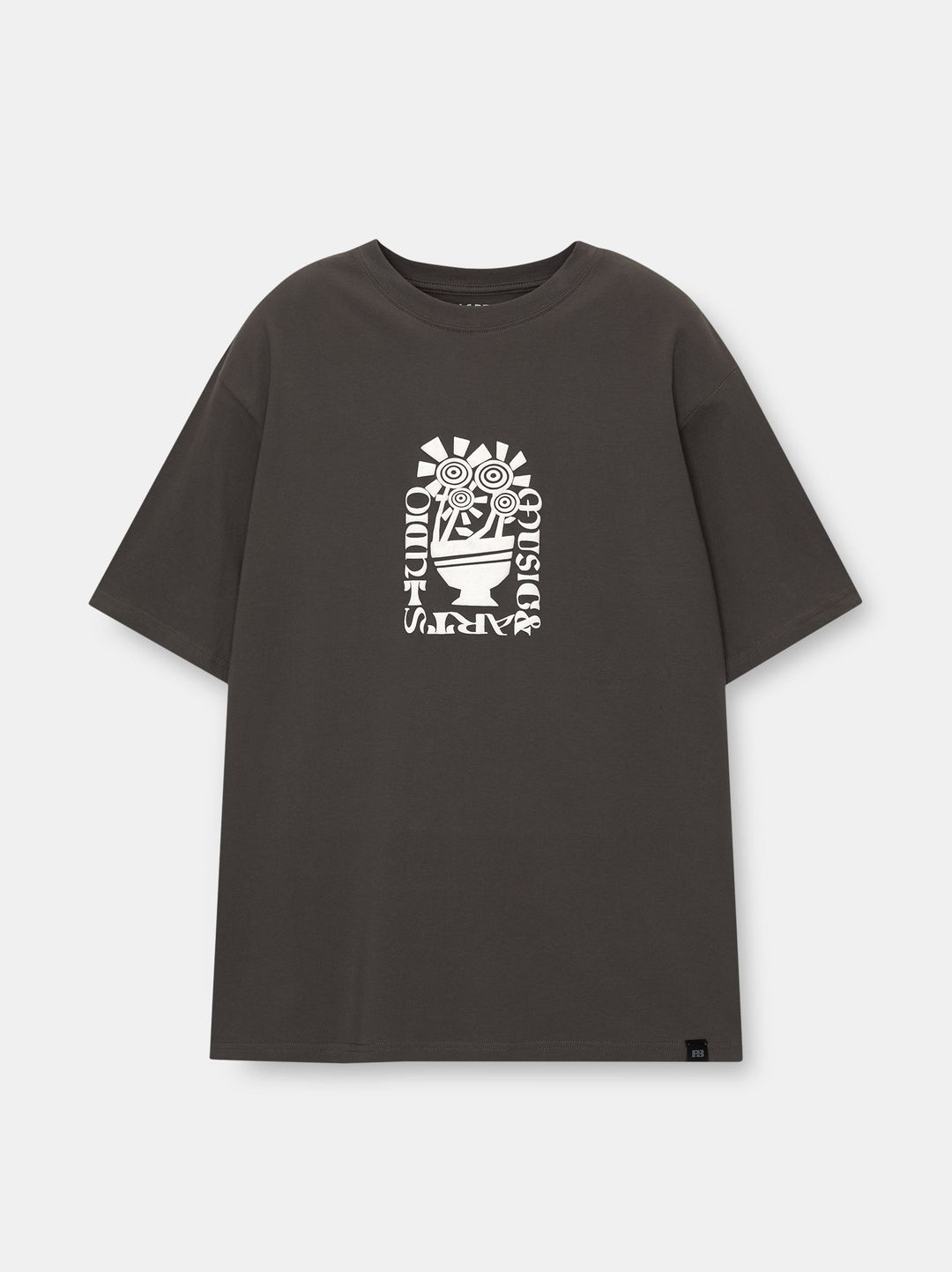 Moudda PULL & BEAR - T-Shirt Imprimé Volume Music Studio Green Bank - Tunisie 1