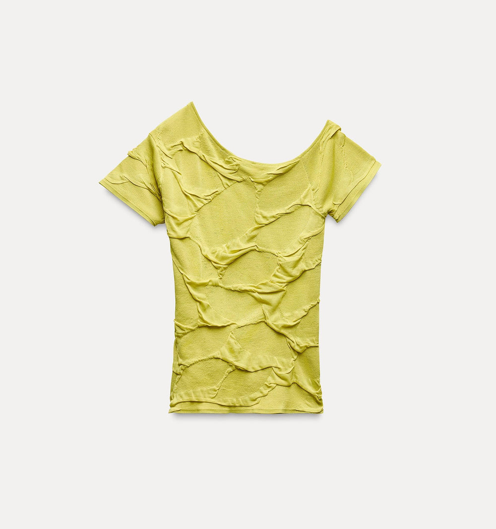 Moudda ZARA - Haut effet mouillé, coupe asymétrique - Tunisie 2