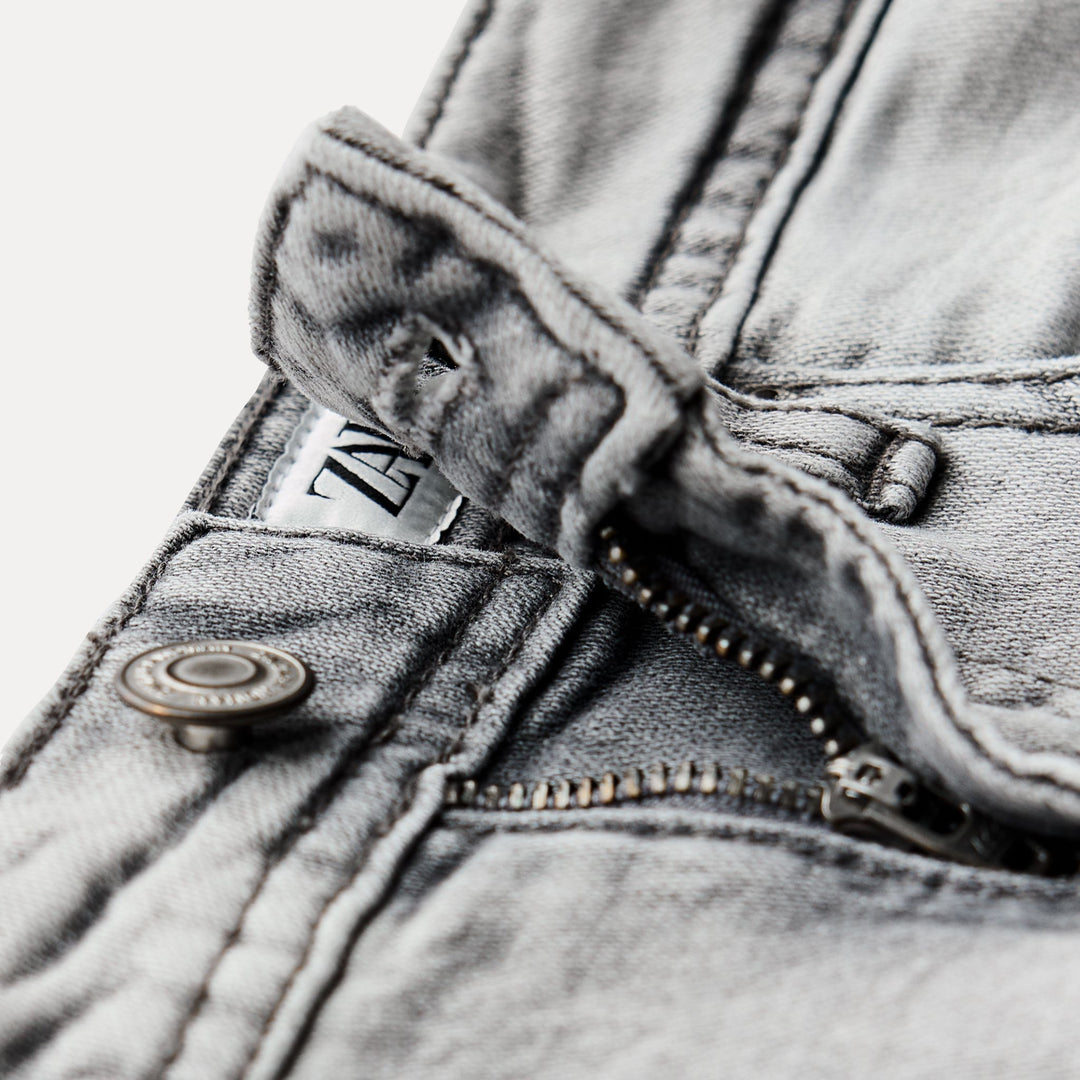 Moudda ZARA - Jean relaxed slim gris - Tunisie 4