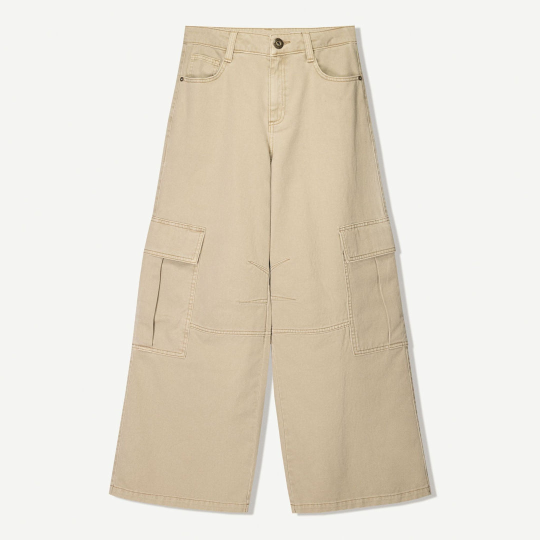 Moudda BERSHKA - Pantalon Coton Utility - Poches Latérales - Tunisie 1