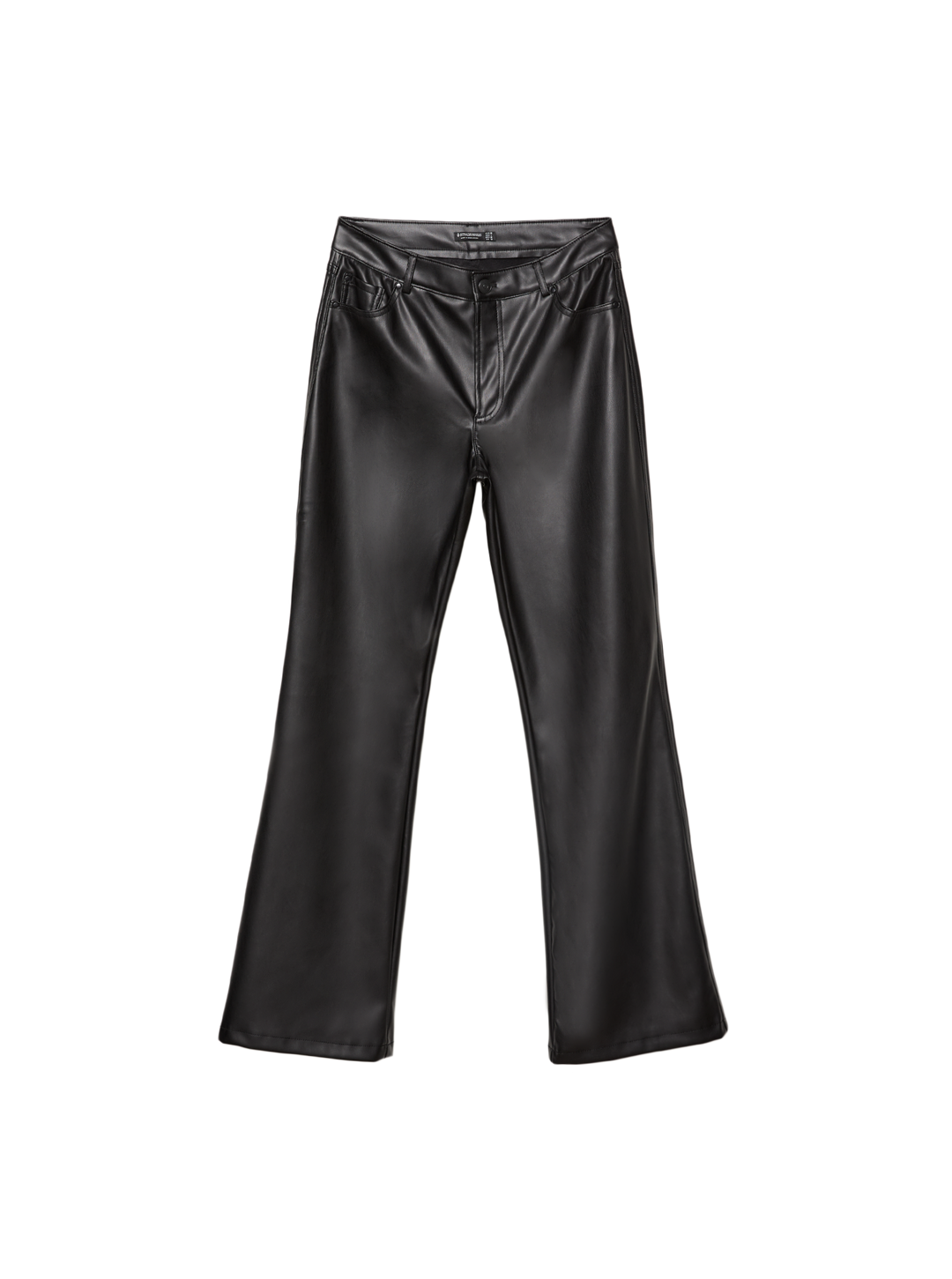Moudda STRADIVARIUS - Jean D74 Flare Stretch en Simili Cuir - Tunisie 1