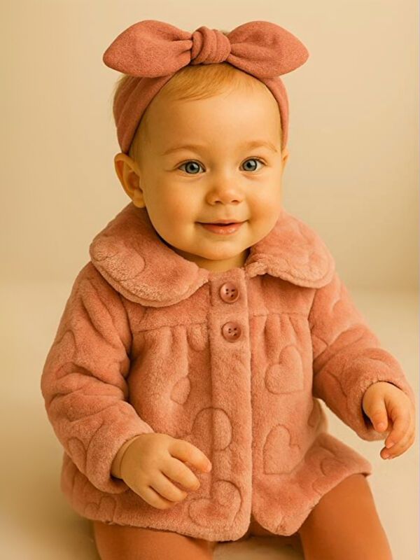 Moudda LC Waikiki - Cardigan en jersey Fille Rose - Tunisie 1