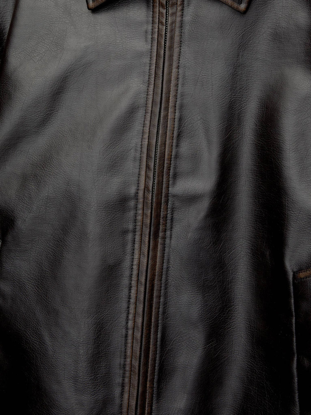Moudda PULL & BEAR - Veste Boxy PU Lavée - Col Chemisier - Tunisie 4