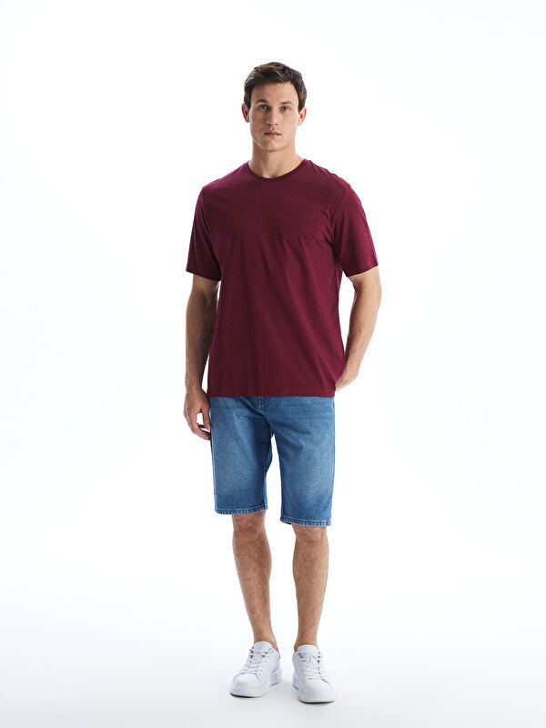 Moudda LC Waikiki - T-shirt basique col rond manches courtes en jersey pour Homme - Tunisie 2