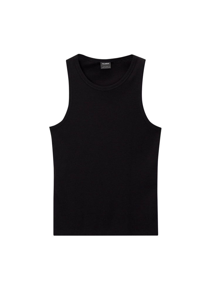 Moudda PULL & BEAR - Débardeur Basique Côtelé - Tunisie 7