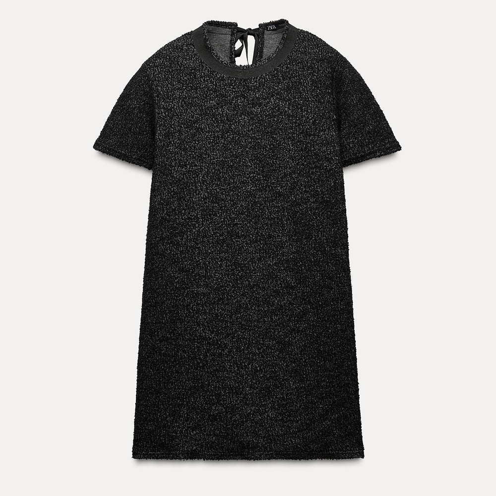 Moudda ZARA - Robe courte ample, manches courtes, ceinture dos - Tunisie 2