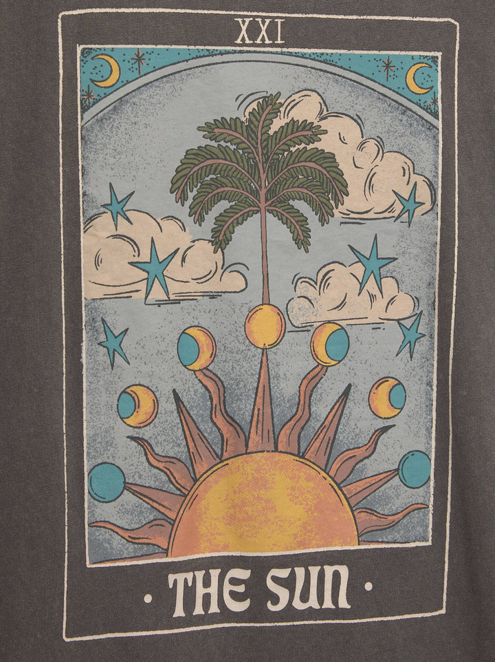 Moudda PULL & BEAR - Body Graphique Carte Tarot - Tunisie 3