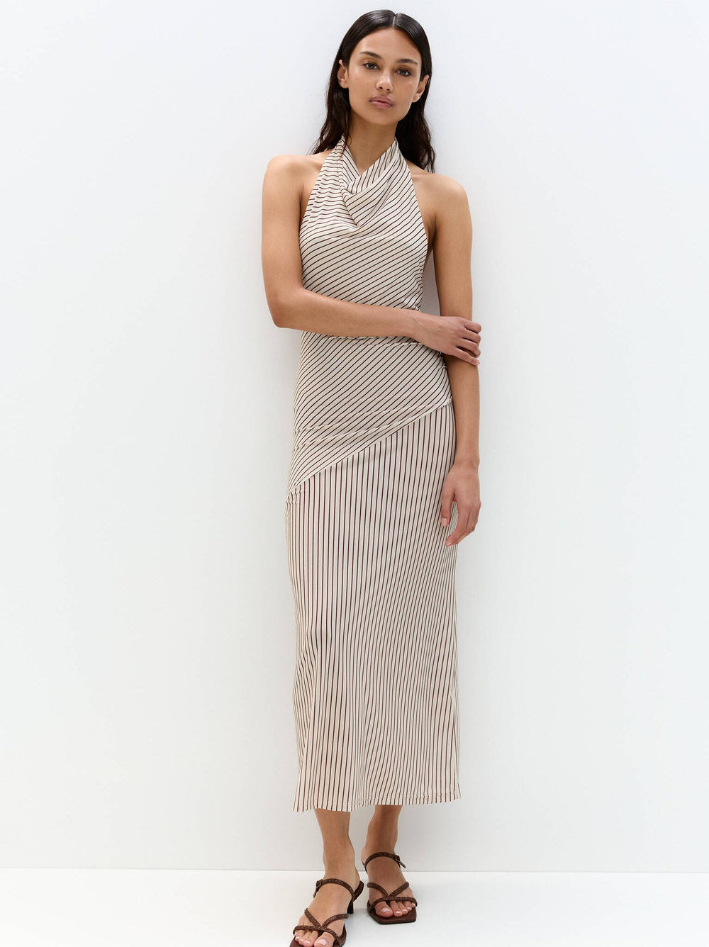 Moudda PULL & BEAR - Robe Halter - Rayures - Tunisie 2