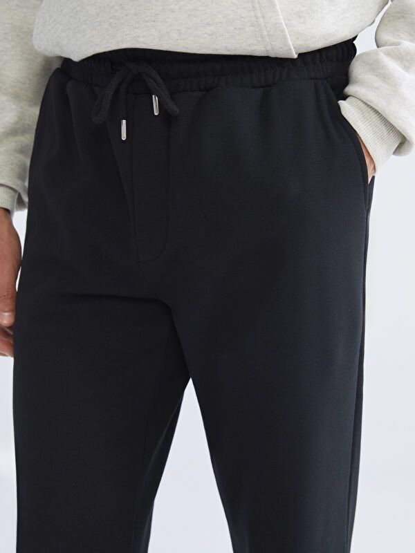 Moudda LC Waikiki - Pantalon jersey basique Homme Noir - Tunisie 3