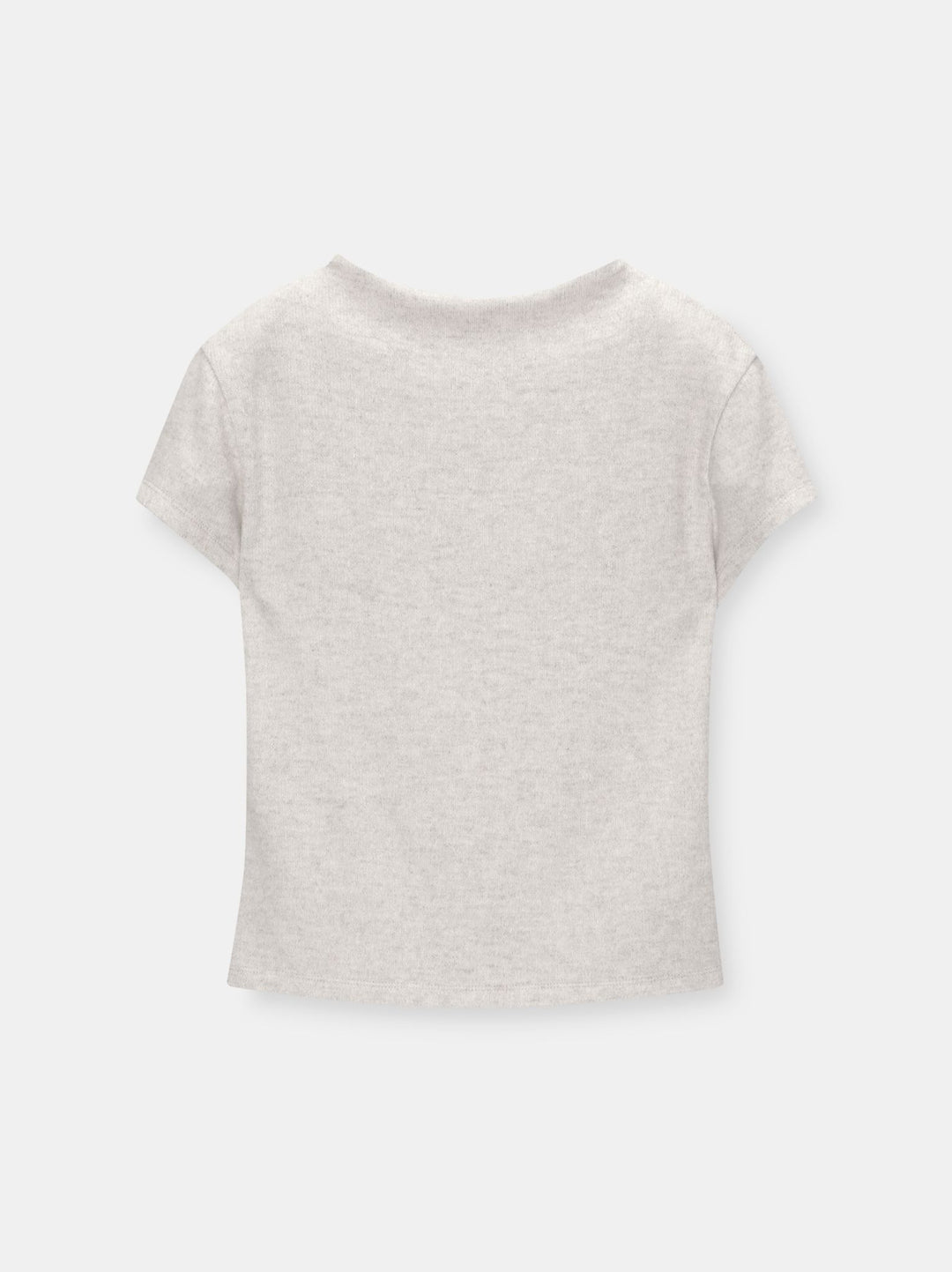 Moudda PULL & BEAR - Body Manches Courtes Col Cheminée Soft Touch Sable - Tunisie 1