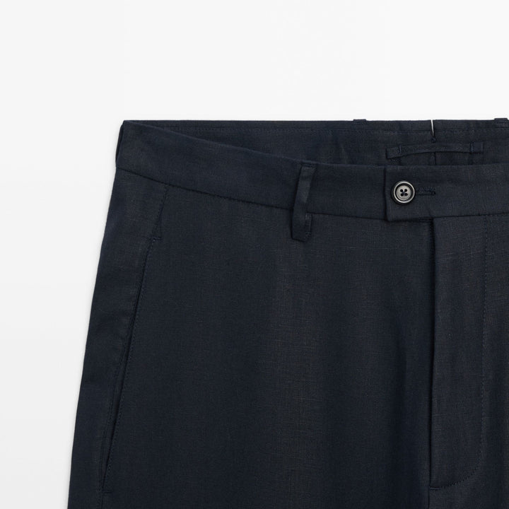 Moudda Massimo Dutti - Pantalon coordonné lin uni - Tunisie 3