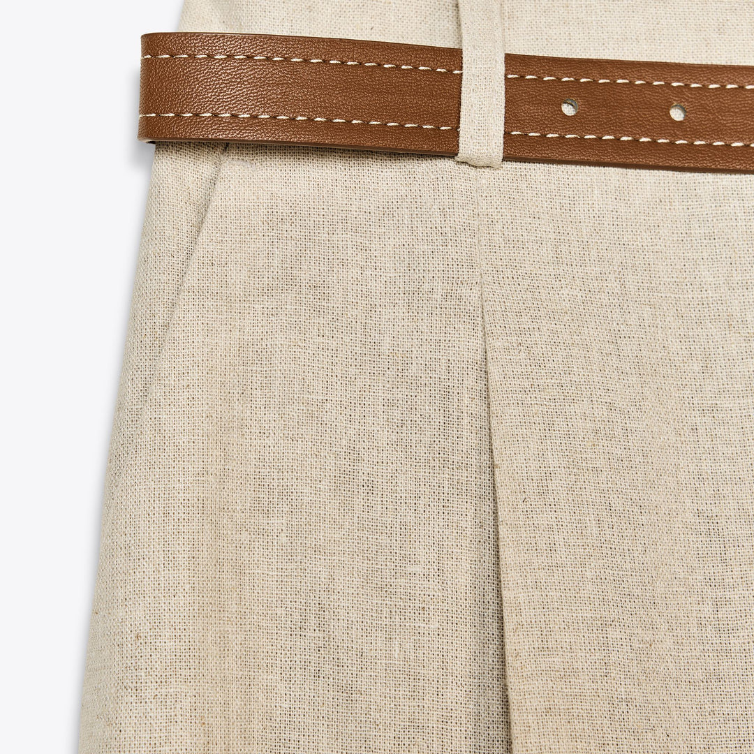 Moudda ZARA - Pantalon Lin - Plis & Ceinture - Tunisie 3