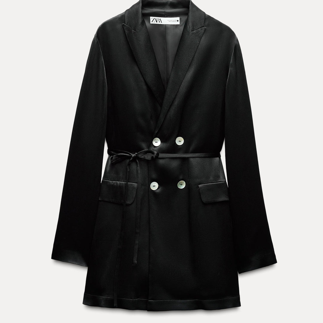 Moudda ZARA - Combinaison 506 veste fluide croisée ceinturée - Tunisie 1