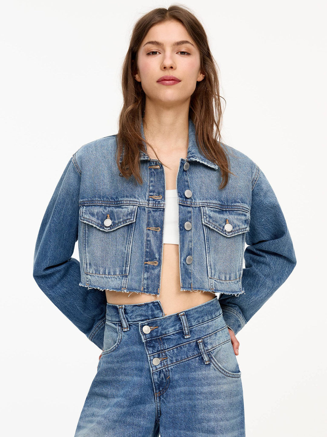 Moudda PULL & BEAR - Veste Crop - Sans Ceinture - Tunisie 2