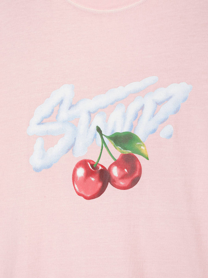 Moudda PULL & BEAR - T-Shirt Lavé Logo STWD Cerises - Tunisie 2
