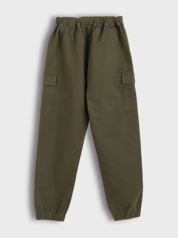 Moudda LC Waikiki - Pantalon tissé Garçon Kaki - Tunisie 2