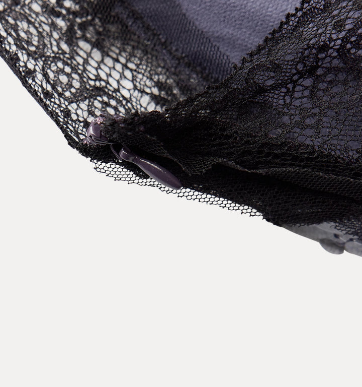 Moudda ZARA - Robe pailletée combinée dentelle - Tunisie 4