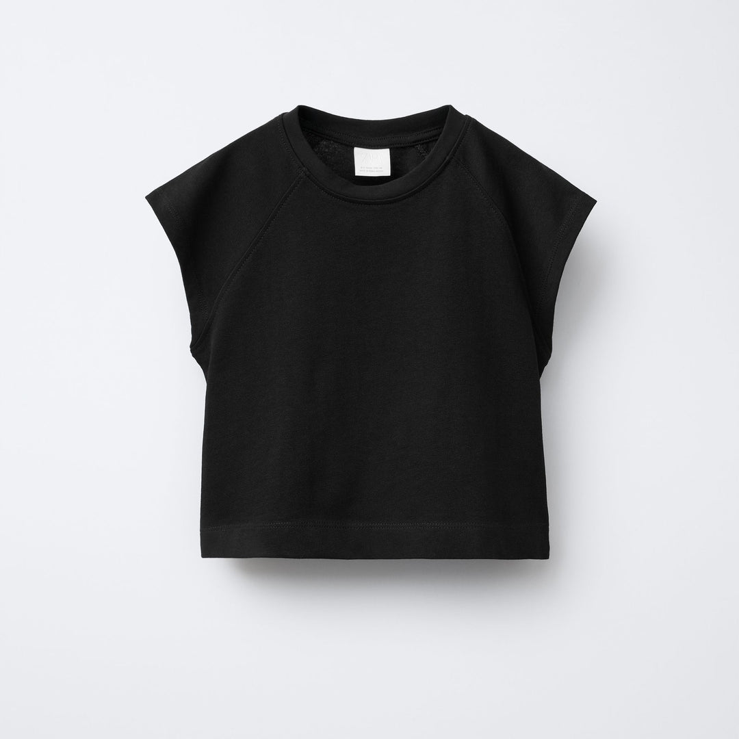 Moudda ZARA - T-Shirt Fille - Twinset & Bermuda Basic - Tunisie 1