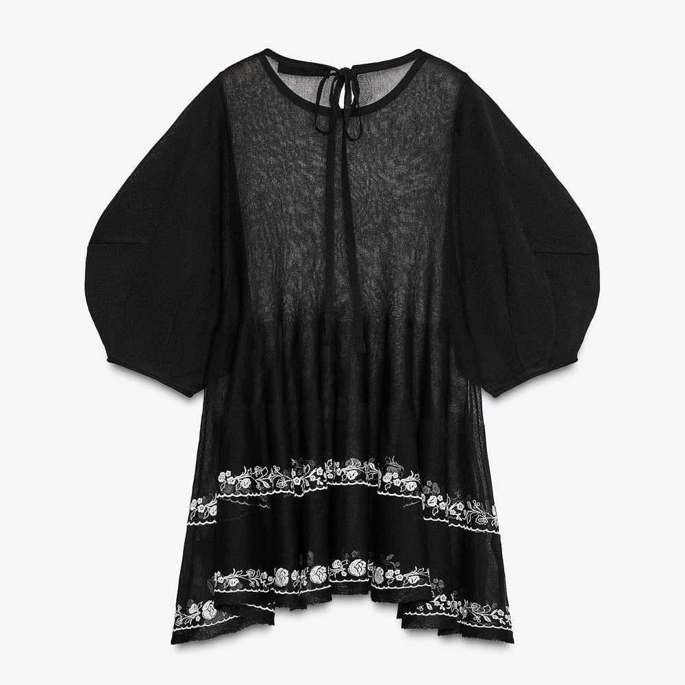 Moudda ZARA - Blouse Longue - Dentelle, Volants & Broderies - Tunisie 2