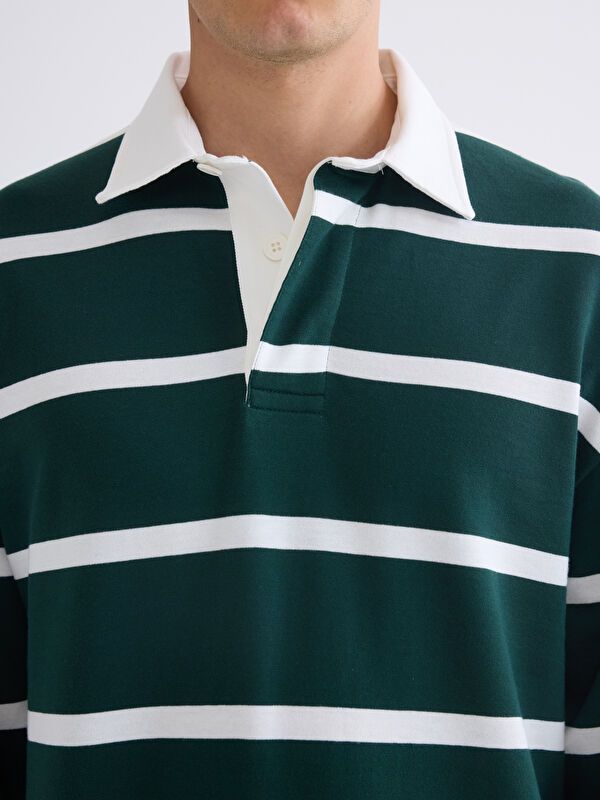 Moudda LC Waikiki - Sweatshirt en jersey Homme Vert foncé - Tunisie 3