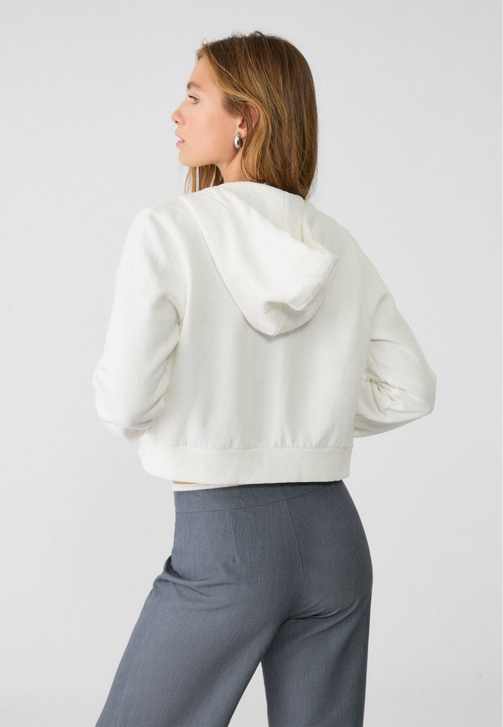 Moudda STRADIVARIUS - Sweat Crop à Fermeture Basique - Tunisie 5