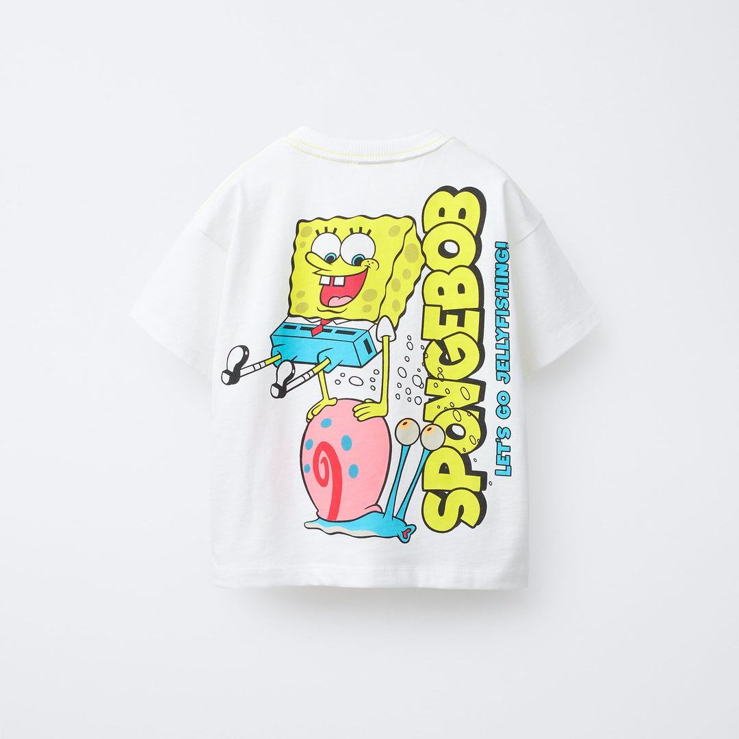 Moudda ZARA - T-Shirt Enfant - Sponge Bob & Méduse - Tunisie 2