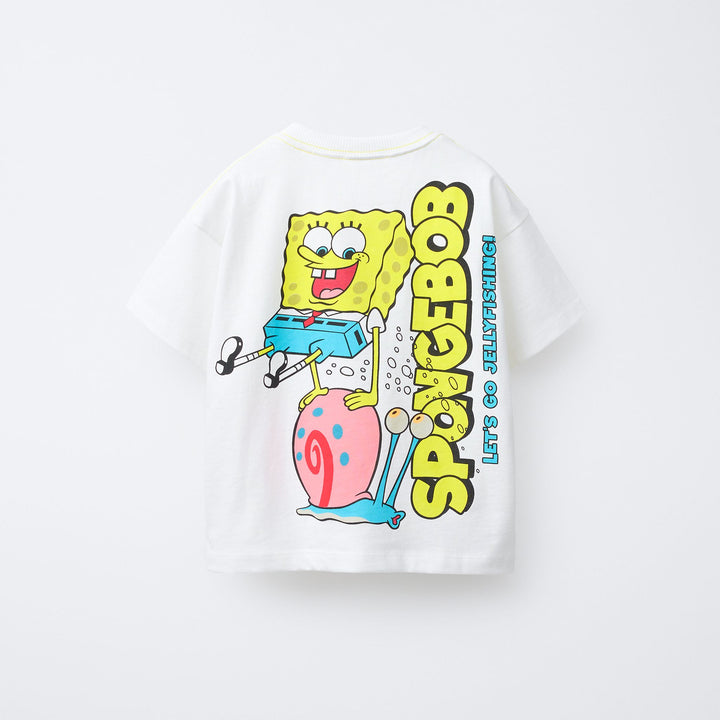Moudda ZARA - T-Shirt Enfant - Sponge Bob & Méduse - Tunisie 2