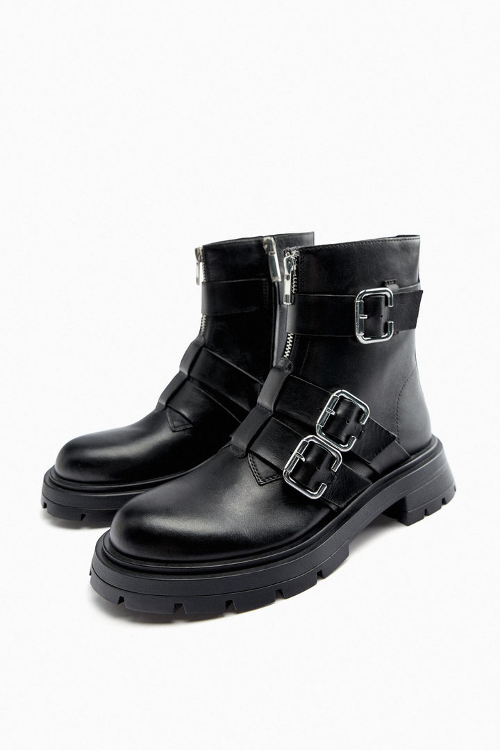Bottines Plates