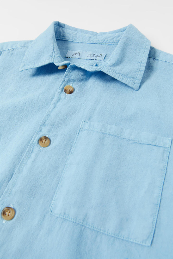 Chemise marque_Zara, genre_Garçon, Enfant Moudda Tunisie4