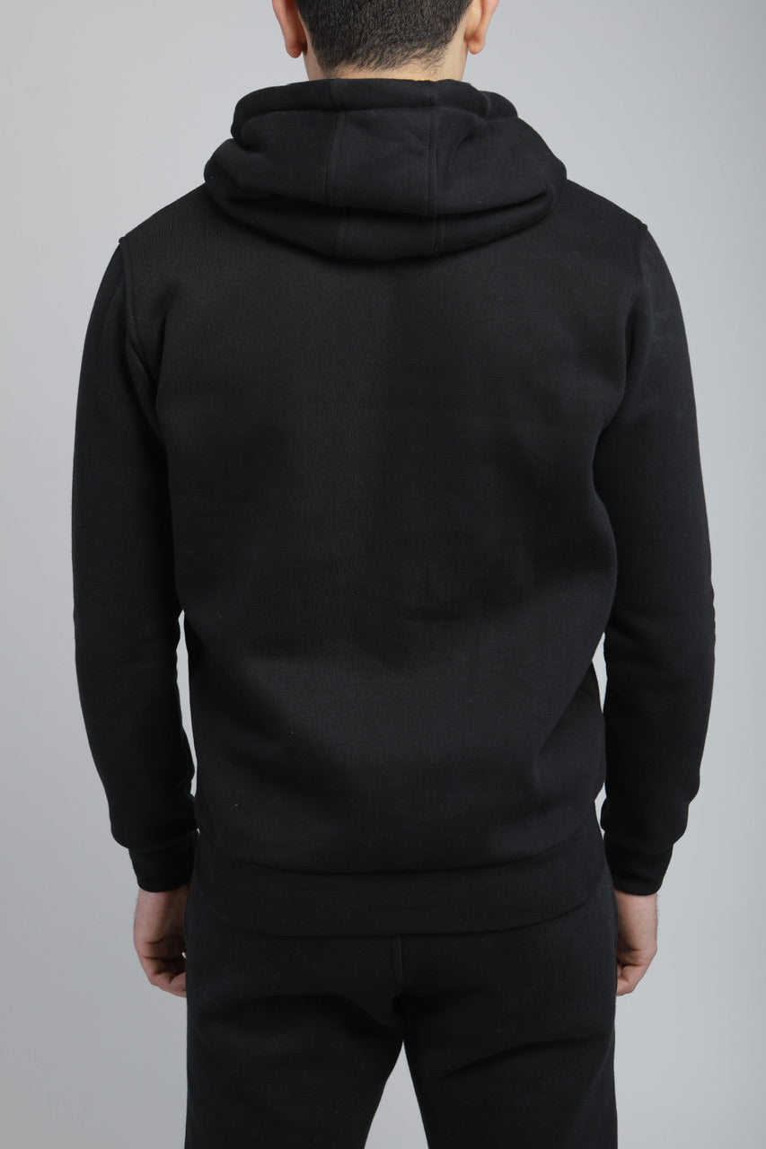 Sweat-Shirt À Capuche Zippé