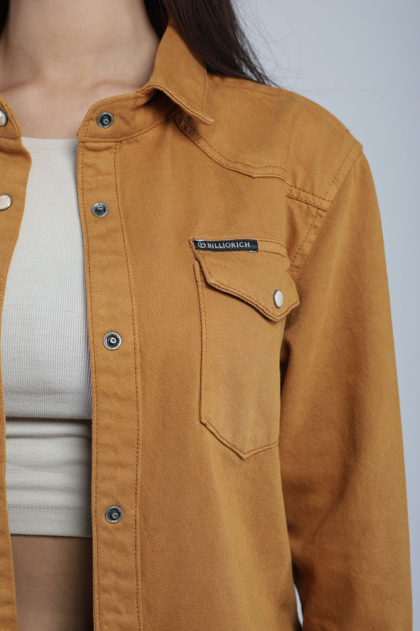 Chemise Veste Relaxed En Jean