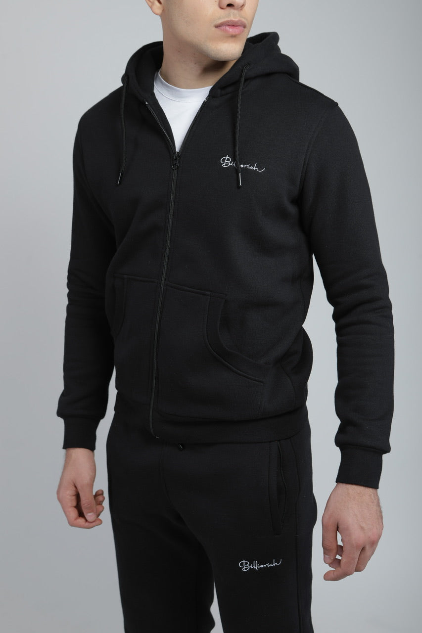 Sweat-Shirt À Capuche Zippé